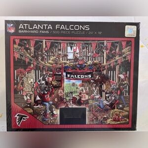 YouTheFan NFL Atlanta Falcons Barnyard Fans Puzzle - 500 Piece